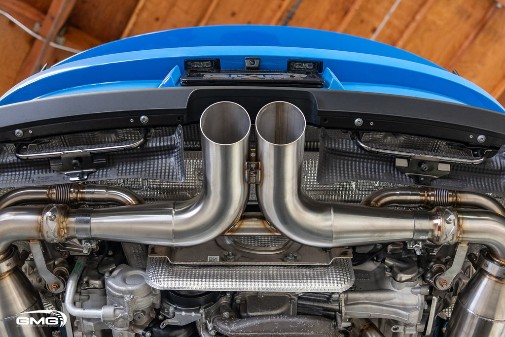 Porsche 992 GT3 GMG Racing WC-EvoLong Tube Header Exhaust System