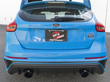 Load image into Gallery viewer, aFe Takeda 3in 304 SS Cat-Back Exhaust System w/ Black Tips 16-18 Ford Focus RS I4-2.3L (t)