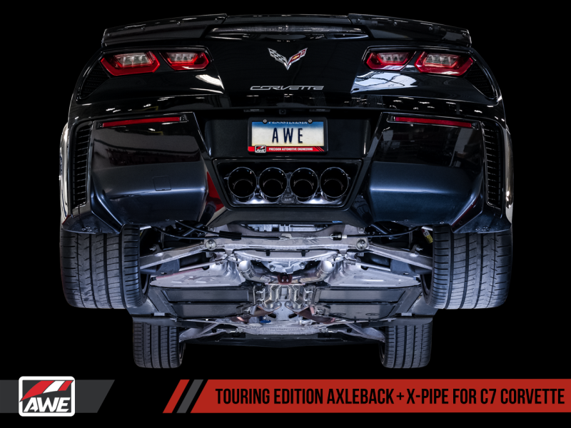 AWE Tuning C7 Corvette Track Edition Axle-Back Exhaust