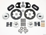 Wilwood Forged Dynalite Front Drag Kit Drilled Rotor CPD 62-72 B 62-72 E w/9in Drum