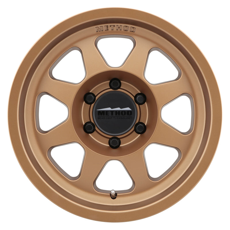 Method MR701 17x8.5 0mm Offset 6x120 67mm CB Method Bronze Wheel