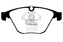 Load image into Gallery viewer, EBC 08-13 BMW M3 (E90) Yellowstuff Front Brake Pads