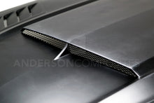 Load image into Gallery viewer, Anderson Composites 15-16 Ford Mustang (Excl. GT350/GT350R) Ram Air Fiberglass Hood