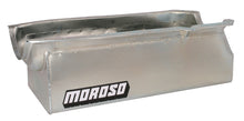 Load image into Gallery viewer, Moroso 65-Up Oldsmobile V-8 (330-455) Marine Stroker Box Sump Flat Bottom 10qt 7.25in Steel Oil Pan