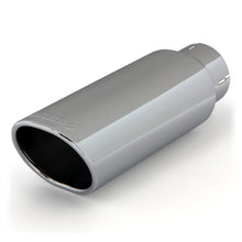 Load image into Gallery viewer, Banks Power Tailpipe Tip Kit - SS Obround Angle Cut - Chrome - 3in Tube - 3.75in X 4.5in X 11.5in