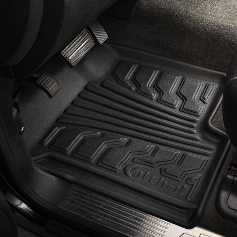 Lund 99-07 Ford F-250 Super Duty Catch-It Floormat Front Floor Liner - Black (2 Pc.)