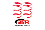 BMR 07-14 Shelby GT500 Front Handling Version Lowering Springs - Red