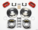 Wilwood Dynapro Low-Profile 11.00in P-Brake Kit - Red New Big Ford 2.50in Offset