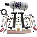 Nitrous Express 6 Cyl SX2 Dual Stage Nozzle Nitrous Kit w/10lb Bottle