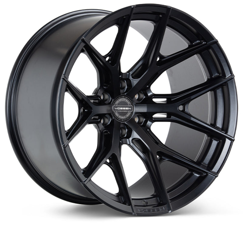 Vossen HF6-4 22x12 / 6x135 / ET-44 / Ultra Deep Face / 87.1 - Satin Black