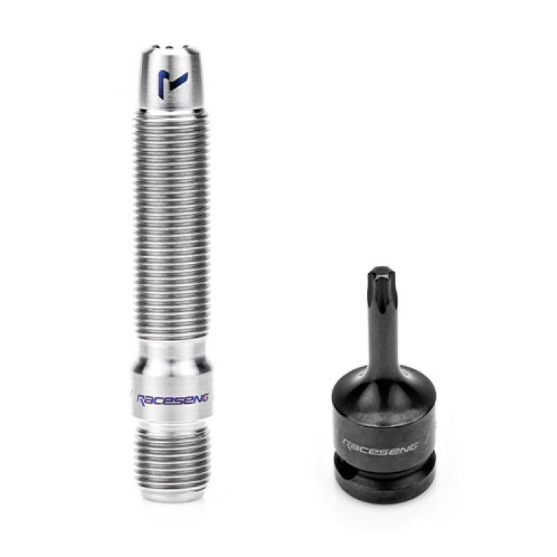 Raceseng Titanium Wheel Stud Conversion (Single) - M12x1.5mm (80mm L/Accommodates Max 15mm Spacer)