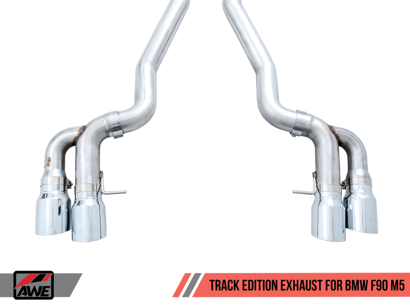 AWE Tuning BMW F90 M5 Catback Exhaust - Track Edition