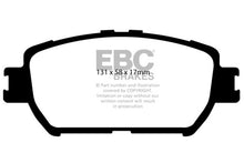 Load image into Gallery viewer, EBC 06-07 Lexus GS300 3.0 Greenstuff Front Brake Pads