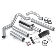 Load image into Gallery viewer, Banks Power 03-04 Dodge 5.9 SCLB/CCSB No-Cat Monster Exhaust System - SS Single Exhaust w/ Black Tip