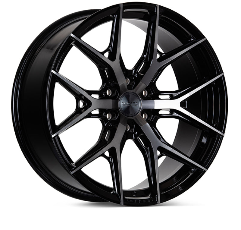 Vossen HF6-4 22x12 / 6x135 / ET-44 / Ultra Deep Face / 87.1 - Tinted Gloss Black