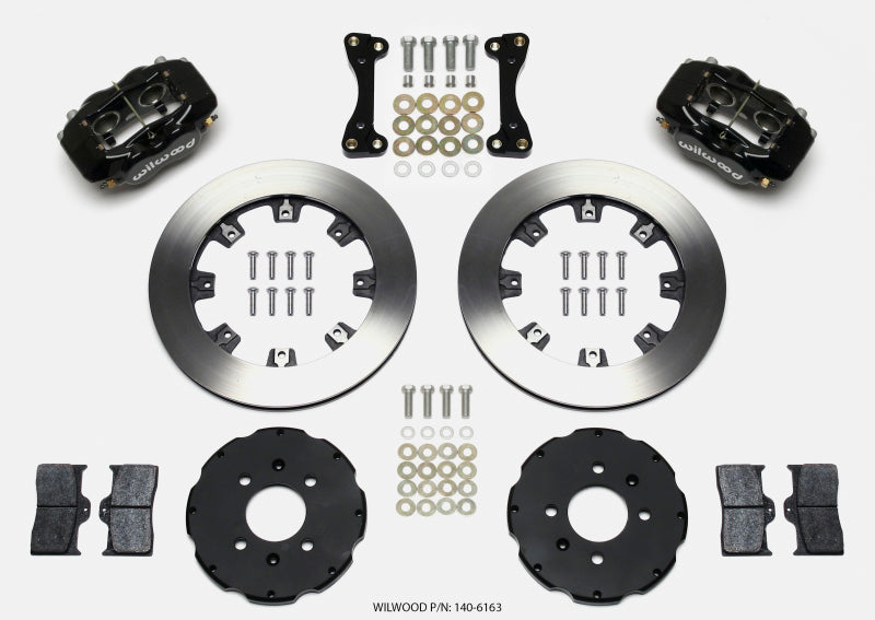 Wilwood Forged Dynalite Front Hat Kit 12.19in 94-01 Honda/Acura w/262mm Disc