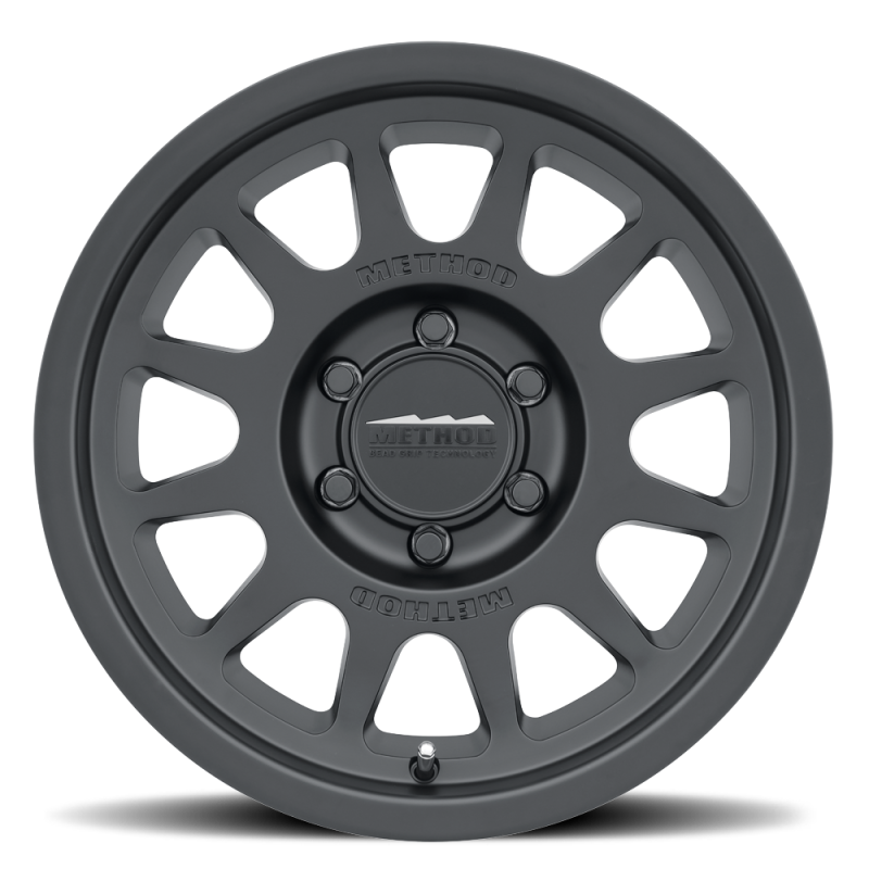 Method MR703 17x8.5 0mm Offset 6x120 67mm CB Matte Black Wheel