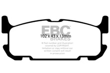 Load image into Gallery viewer, EBC 04-05 Mazda Miata MX5 1.8 (Sports Suspension) Redstuff Rear Brake Pads