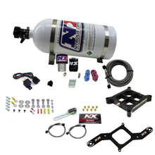 Load image into Gallery viewer, Nitrous Express Single Entry Crossbar RNC .178 4500 Flange Nitrous Kit (250-650HP) w/10lb Bottle