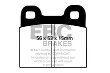 Load image into Gallery viewer, EBC 71-79 Volkswagen Beetle 1.3 (1300) Greenstuff Front Brake Pads