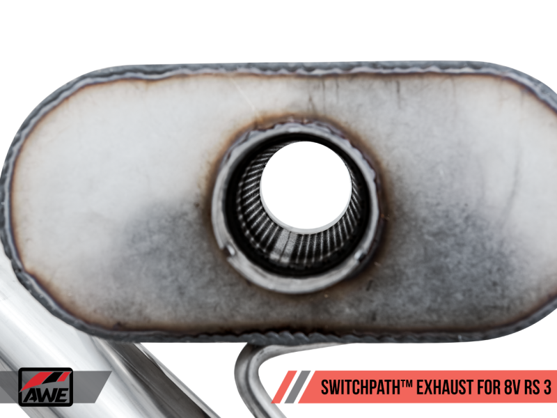 AWE Tuning Audi RS3 8V SwitchPath Exhaust - Diamond Black RS-Style Tips