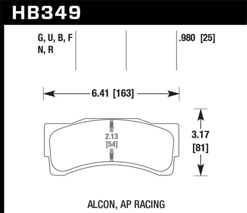 Hawk 14-16 BMW M235i 3.0L HPS 5.0 Front Brake Pads