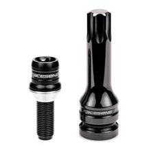 Load image into Gallery viewer, Raceseng TLR-1 Titanium Lug Bolt Set - M12x1.5mm / Conical 60 Deg. Floating Seat - Brushed Black