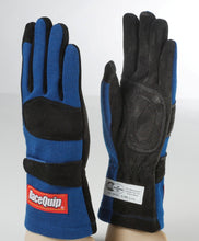 Load image into Gallery viewer, RaceQuip Blue 2-Layer SFI-5 Glove - XL