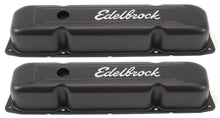 Load image into Gallery viewer, Edelbrock Valve Cover Signature Series Chrysler 1958-1979 361-440 V8 Black