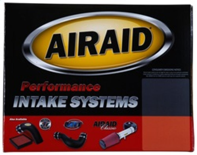 Airaid 07-11 Jeep Wrangler JK 3.8L MXP Intake System w/ Tube (Oiled / Red Media)