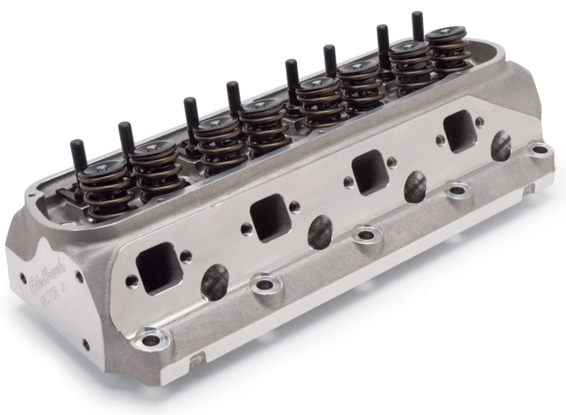 Edelbrock Single Victor Jr 289-351W-Flat Tap Head