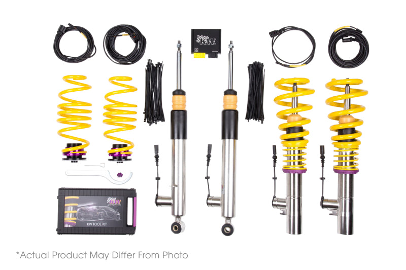 KW Tesla Model S P90D AWD DDC ECU Coilover Kit With HLS4