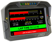 Load image into Gallery viewer, AEM CD-7 Logging GPS Enabled Race Dash Carbon Fiber Digital Display w/o VDM (CAN Input Only)