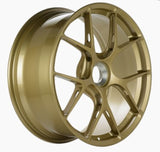 BBS FI-R 20x9.5 ET50 Centerlock Gold Wheel (Porsche GT2RS/GT3RS Front)