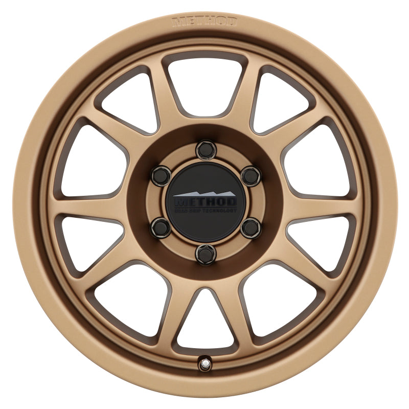 Method MR702 16x8 +30mm Offset 6x5.5 106.25mm CB Method Bronze Wheel