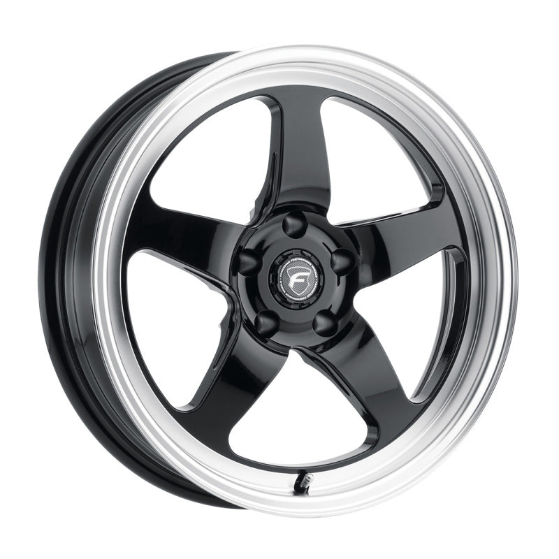 Forgestar D5 17x5.0 / 5x120.65 BP / ET-26 / 2.0in BS Gloss Black Wheel