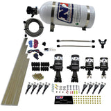 Nitrous Express 8 Cyl Shark Direct Port 4 Solenoids Nitrous Kit (200-600HP) w/10lb Bottle