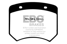 Load image into Gallery viewer, EBC 03-04 Morgan Aero 8 4.4 Yellowstuff Rear Brake Pads