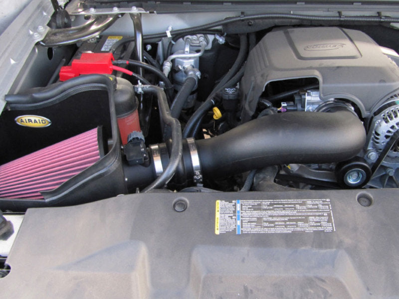 Airaid 09-13 GM Truck/SUV (w/ Elec Fan/excl 11 6.0L) MXP Intake System w/ Tube (Dry / Red Media)