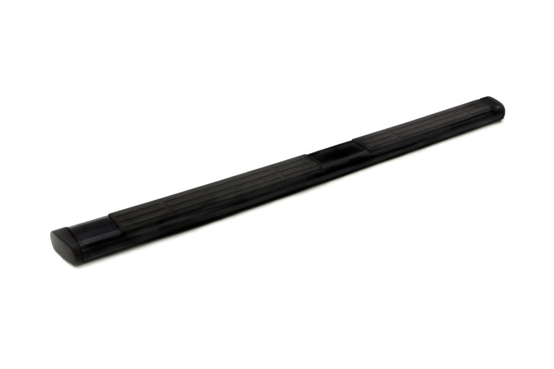 Lund 01-06 Chevy Silverado 1500 Ext. Cab (80in) 6in. Oval Straight Black Nerf Bars - Black