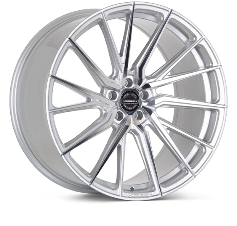 Vossen HF-4T 22x9 / 5x120 / ET30 / Flat Face / 72.56 - Silver Polished - Left