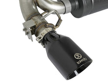 Load image into Gallery viewer, aFe Takeda 3in 304 SS Axle-Back Exhaust System w/ Black Tip 16-18 Ford Focus RS 2.3L (t)