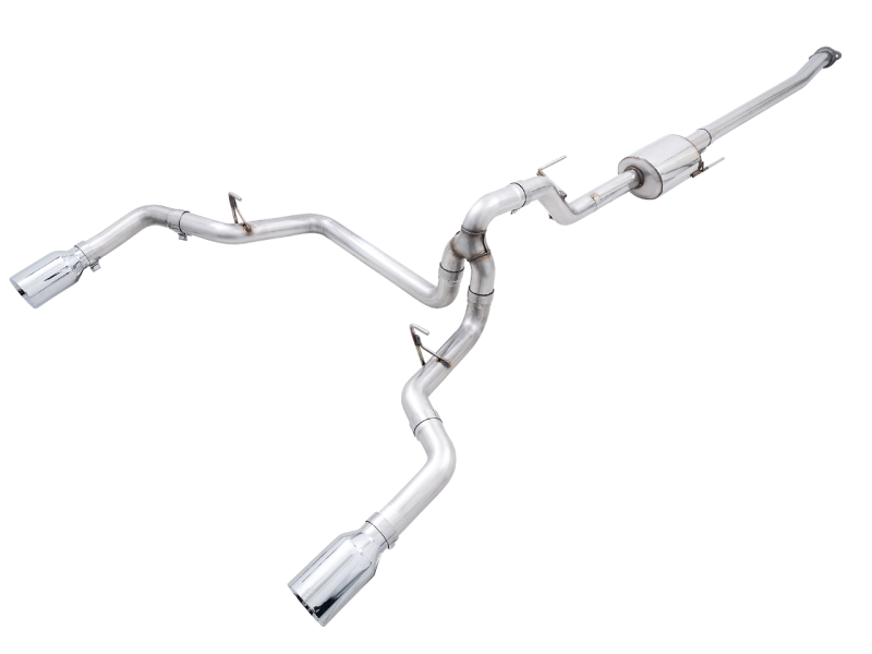 AWE 0FG 21+ Ford F150 Dual Split Rear Exhaust