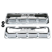 Load image into Gallery viewer, Edelbrock Valve Cover Signature Series AMC/Jeep 1967-1991 290-401 CI V8 Chrome