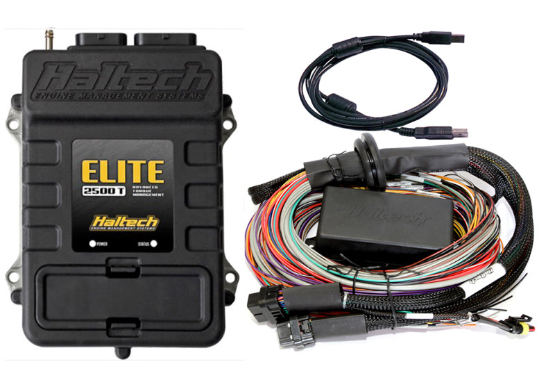 Haltech Elite 2500 Premium Universal Wire-In Harness ECU Kit