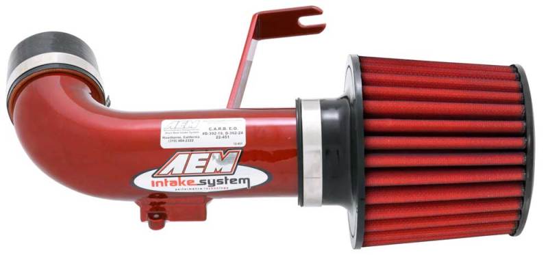 AEM 02-04 Ford Focus SVT (L4) 2.0L Red Short Ram Intake