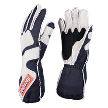 Load image into Gallery viewer, RaceQuip SFI-5 Gray/Black Medium Outseam w/ Closure Glove