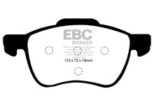 Load image into Gallery viewer, EBC 01-05 Volvo S60 2.3 Turbo T5 Greenstuff Front Brake Pads