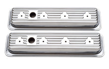 Load image into Gallery viewer, Edelbrock Valve Cover Signature Series Chevrolet 1987-1995 262-400 CI V8 Low Chrome