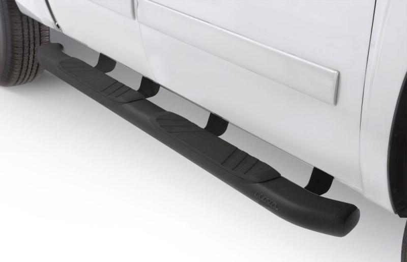 Lund 99-16 Ford F-250 Super Duty SuperCab (87in) 5in. Oval Bent Nerf Bars - Black